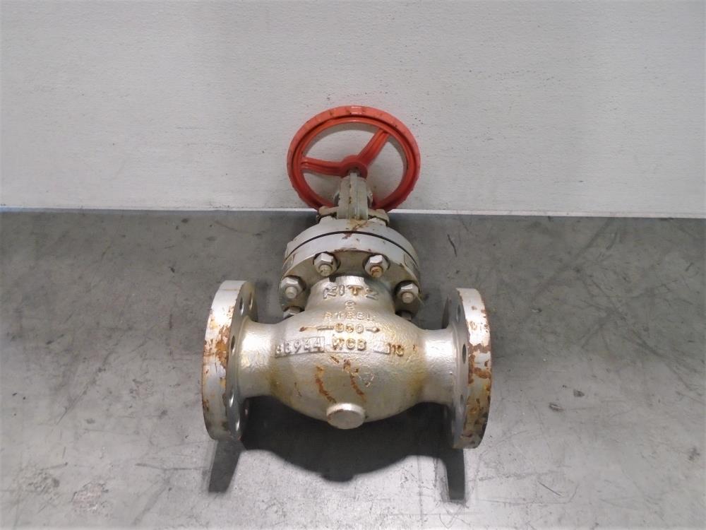 Kitz 2" 300# WCB Globe Valve 300 SCJS